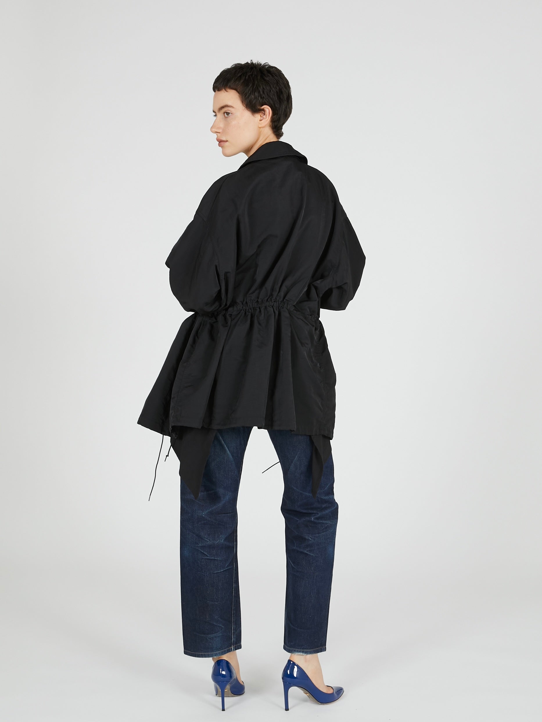 gather monster coach jacket｜BLACK