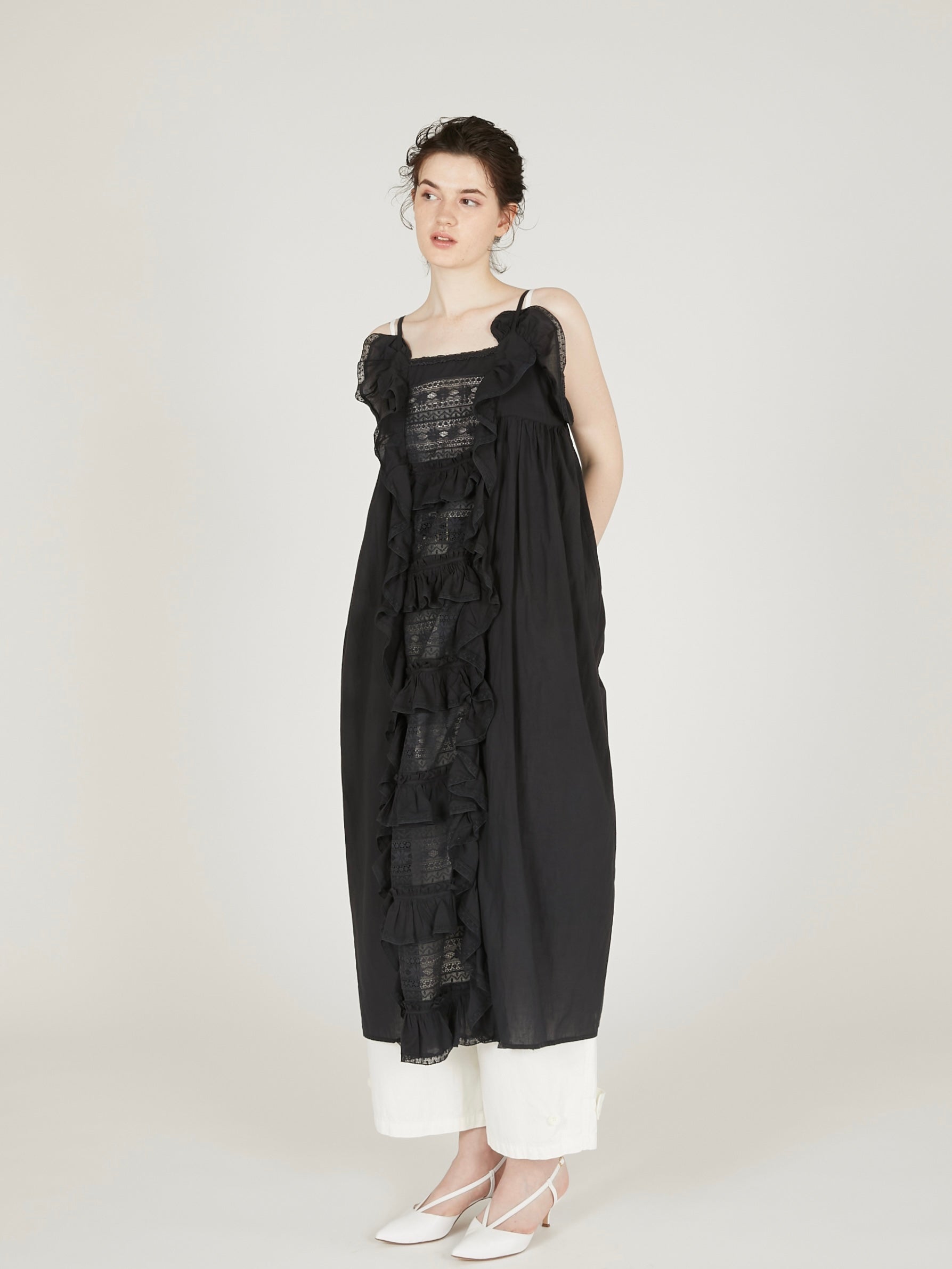 liver lace vintage likecami dress｜DOT