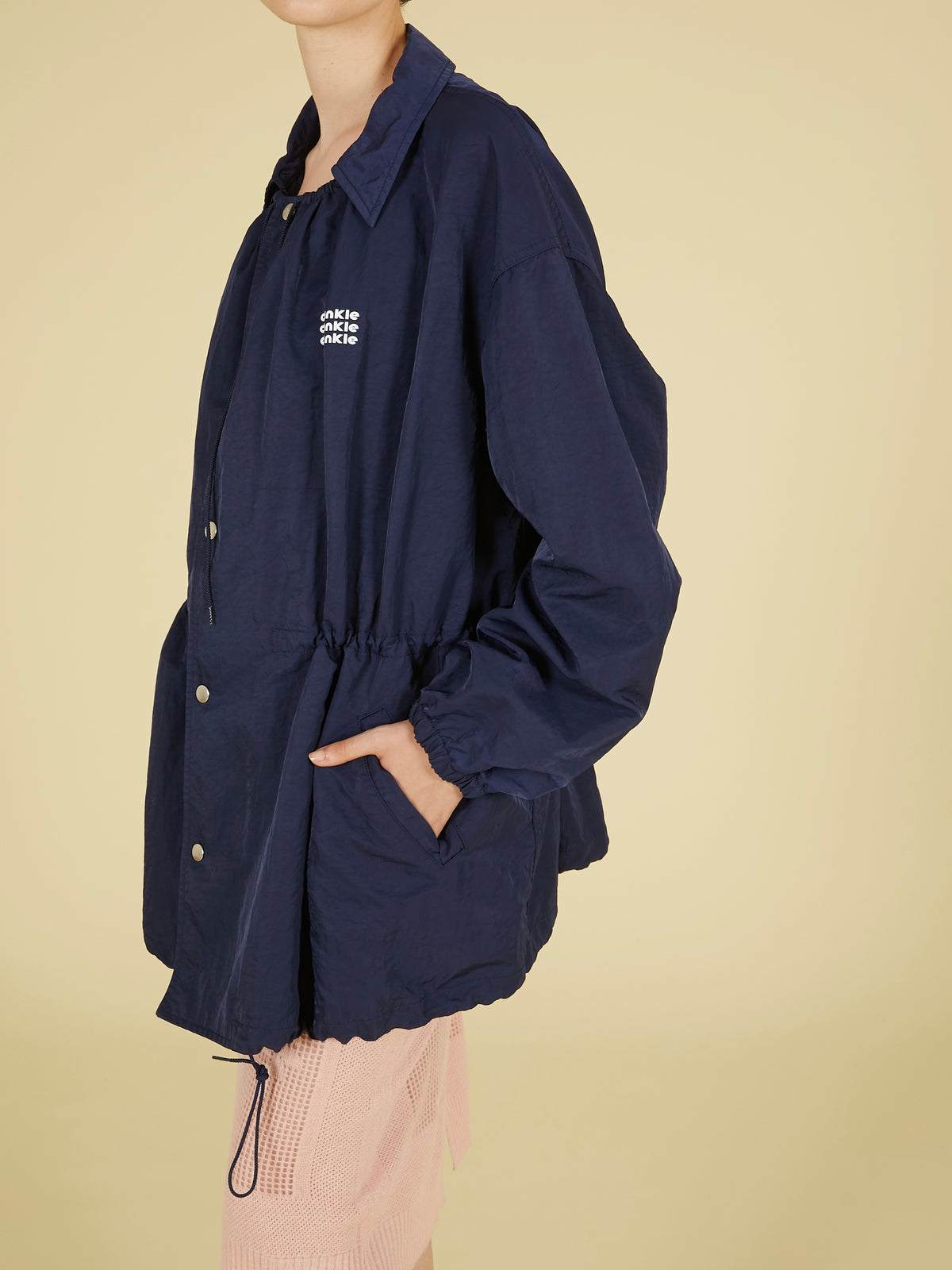 gather monster coach jacket｜NAVY