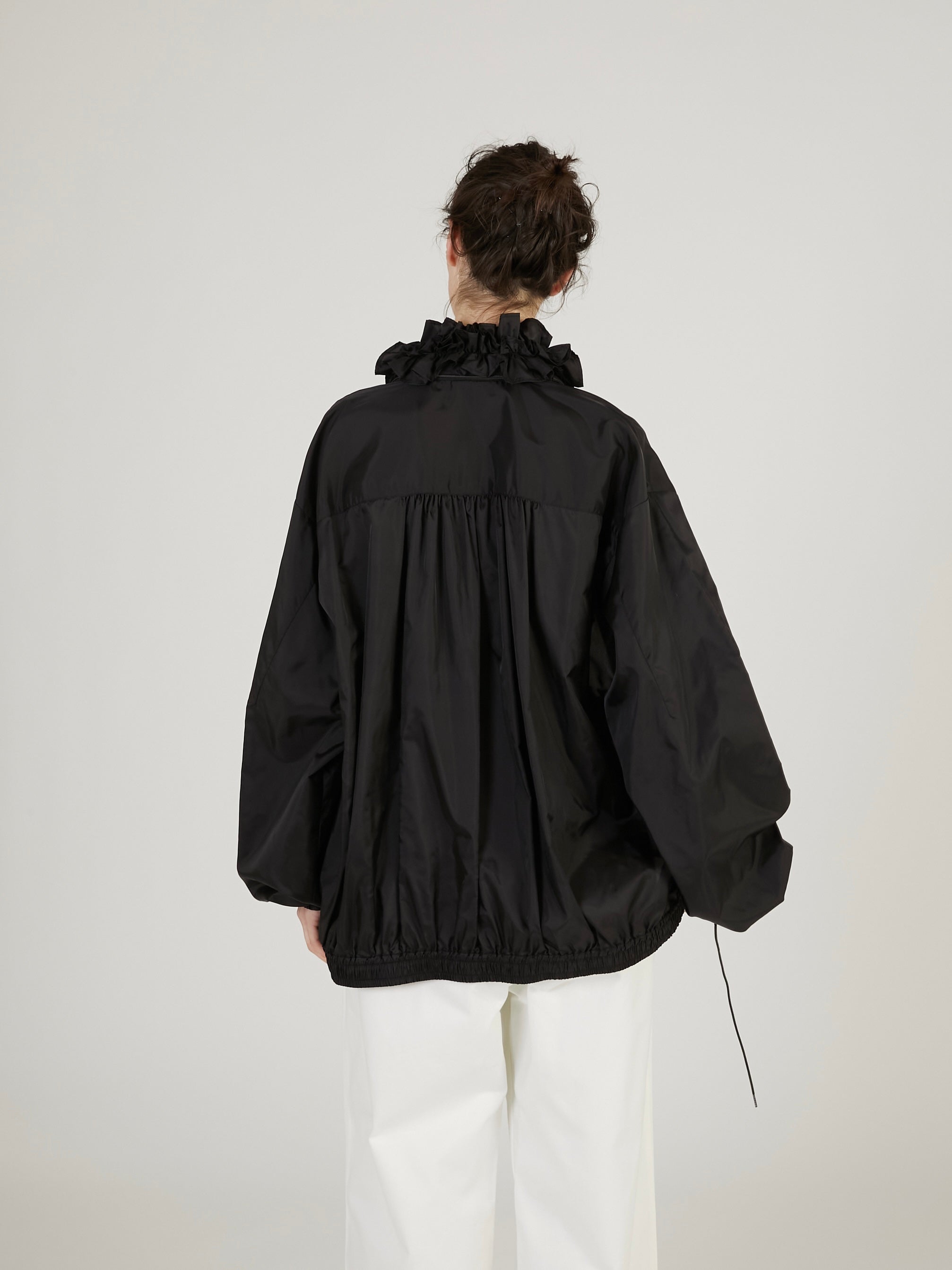 griguri】pocketable wind breaker｜BLACK
