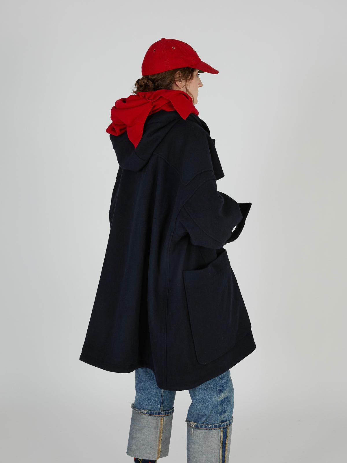 【griguri】monster duffle coat｜NAVY