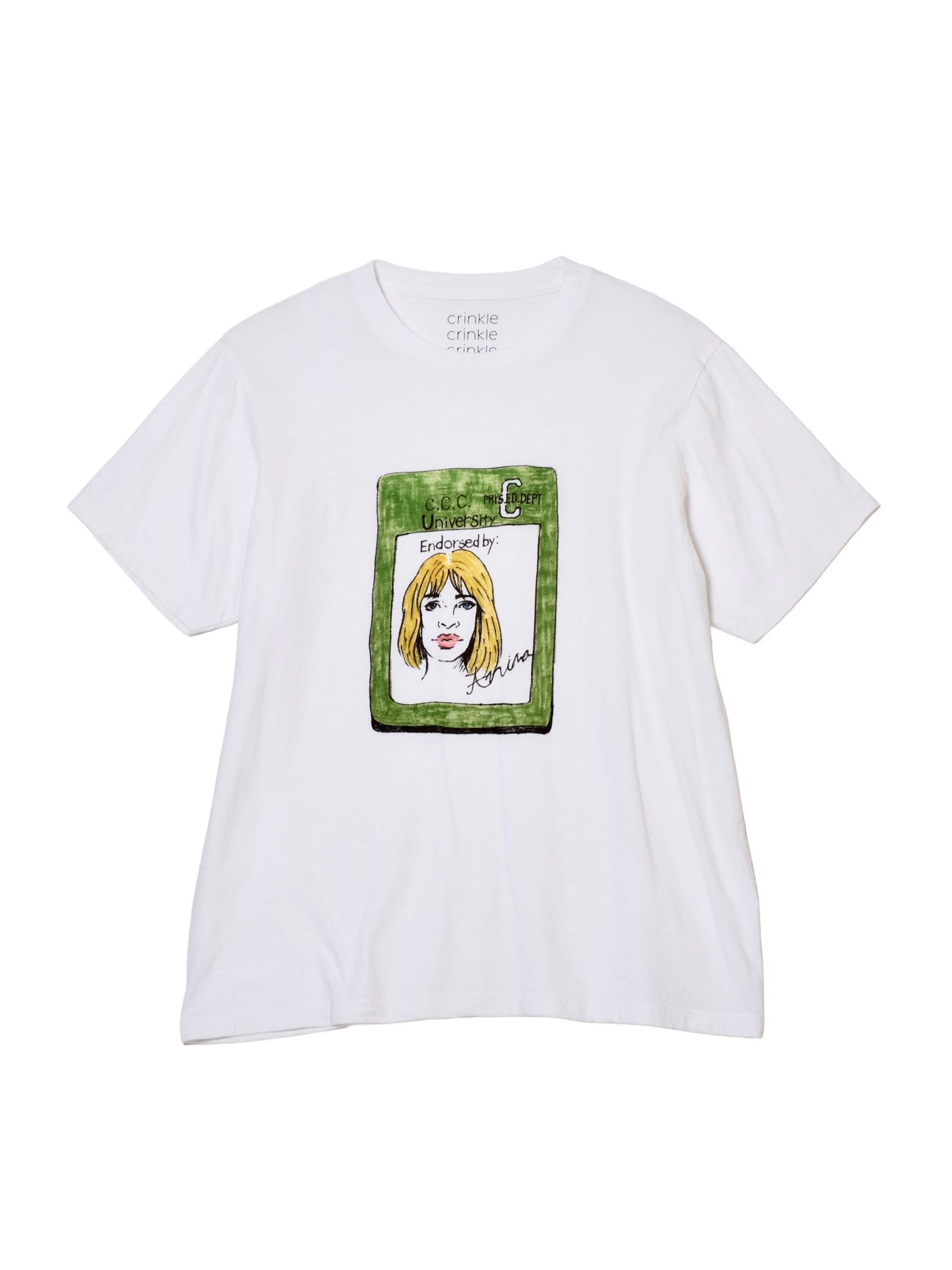 drawing print T shirts ｜GREEN