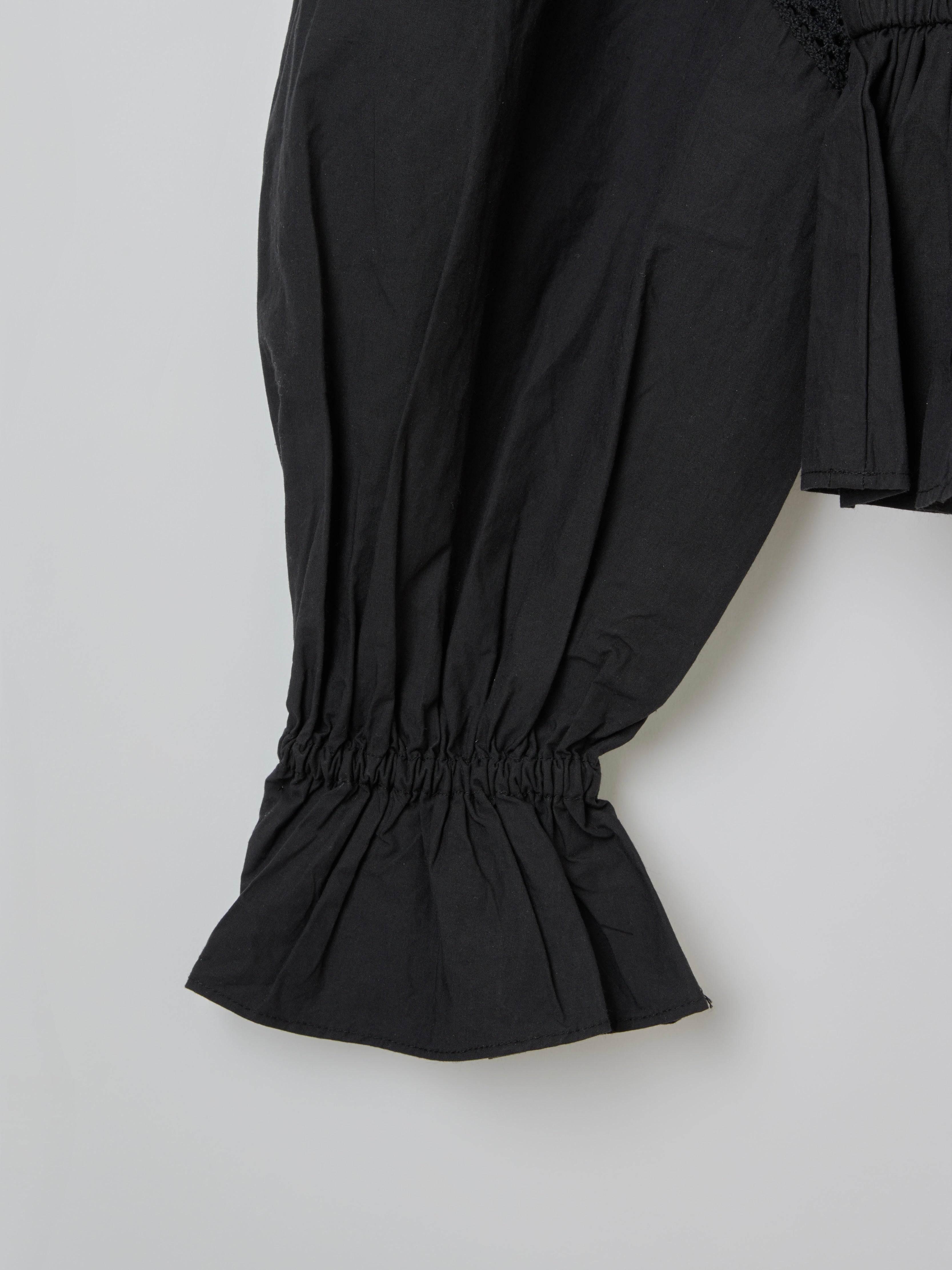 pillow case blouse｜BLACK