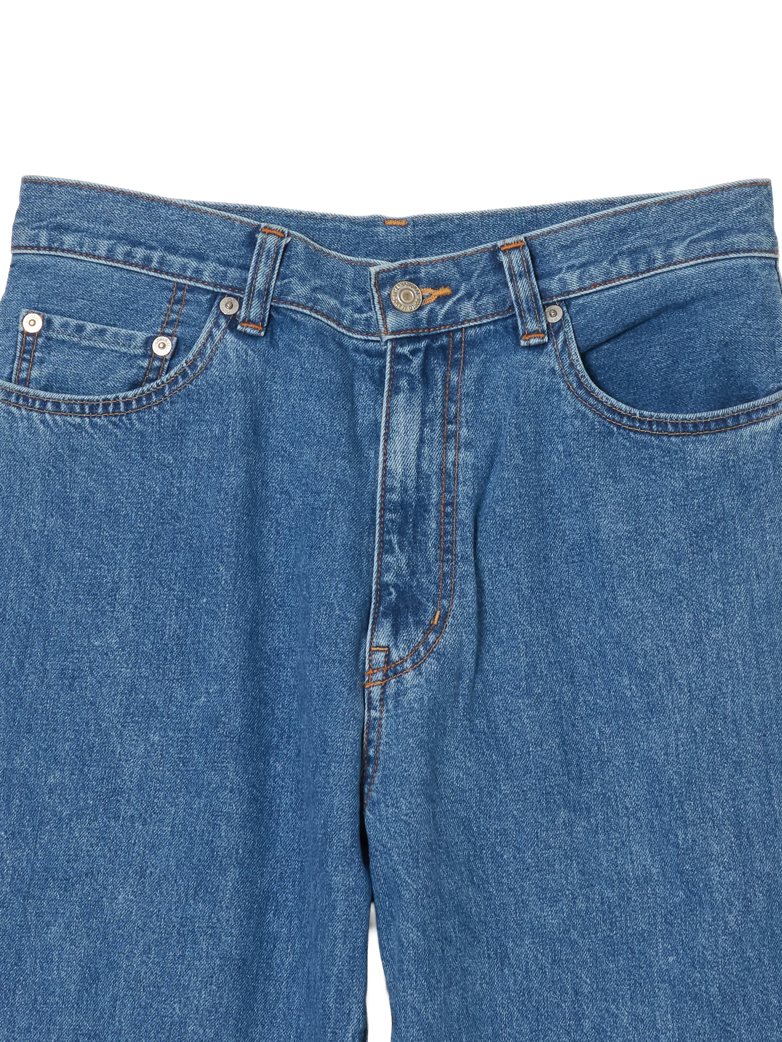×JOHNBULL  lace damage denim ｜BLUE