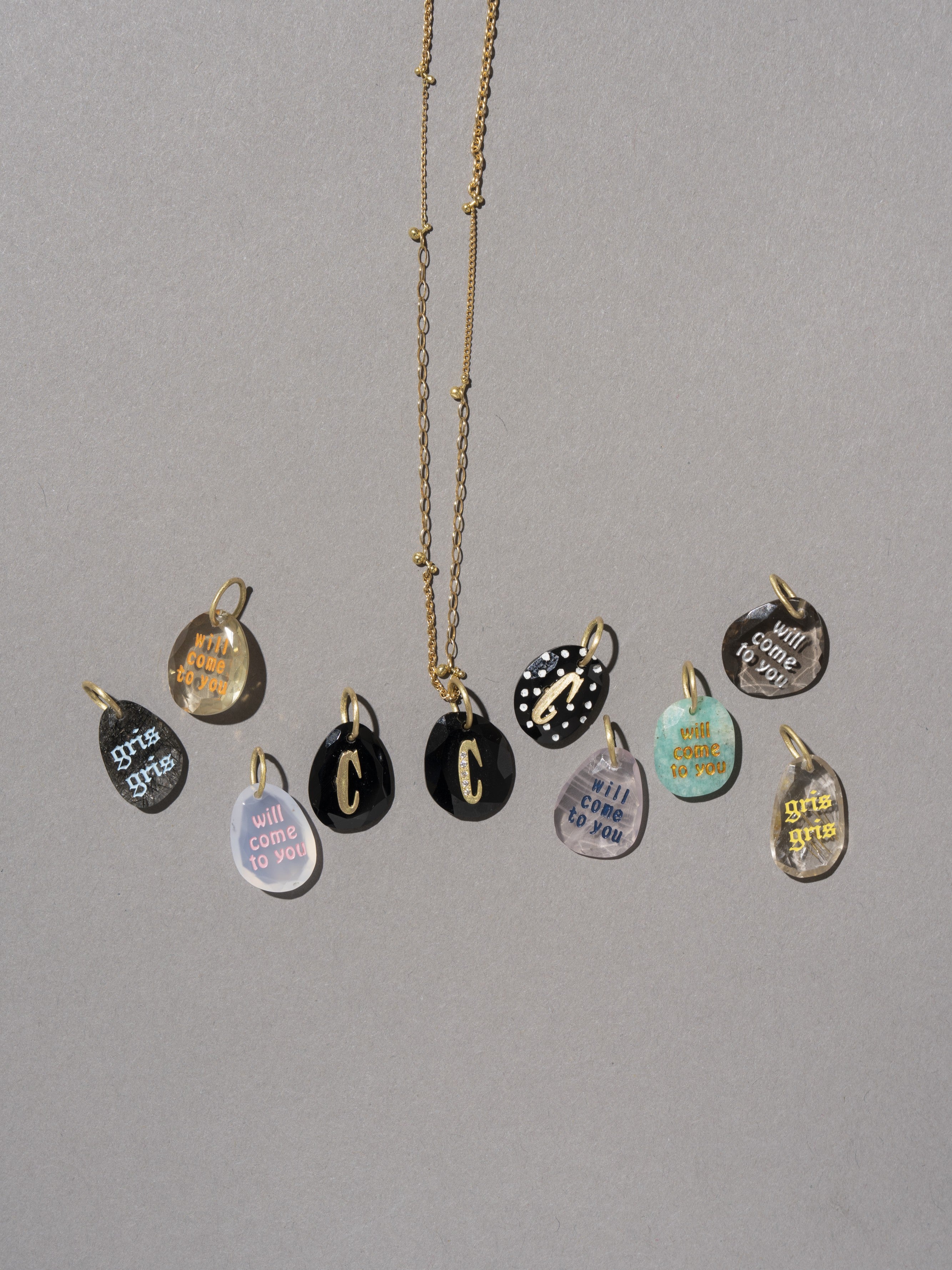 【ゴールデンルチルクオーツ】stones stone zoo ペンダントトップ｜YELLOW