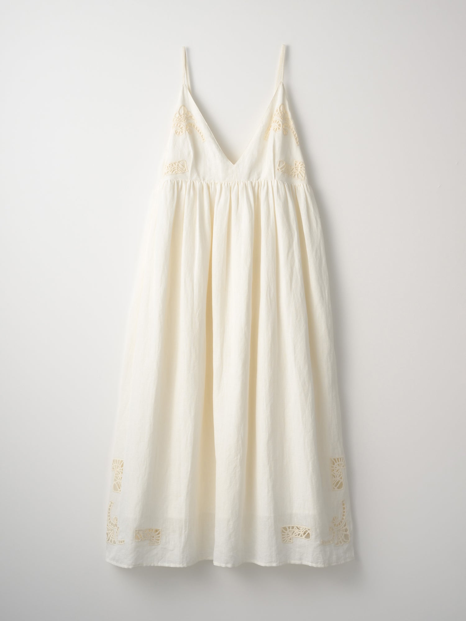 cutwork cami onepiece | WHITE