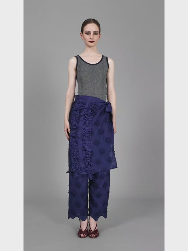 ＊THE SHINZONE SHANTUNG FRILL SKIRT SALE 40%OFF】[25MMSSK03]【ペチコート付属】THE SHINZONE(ザ