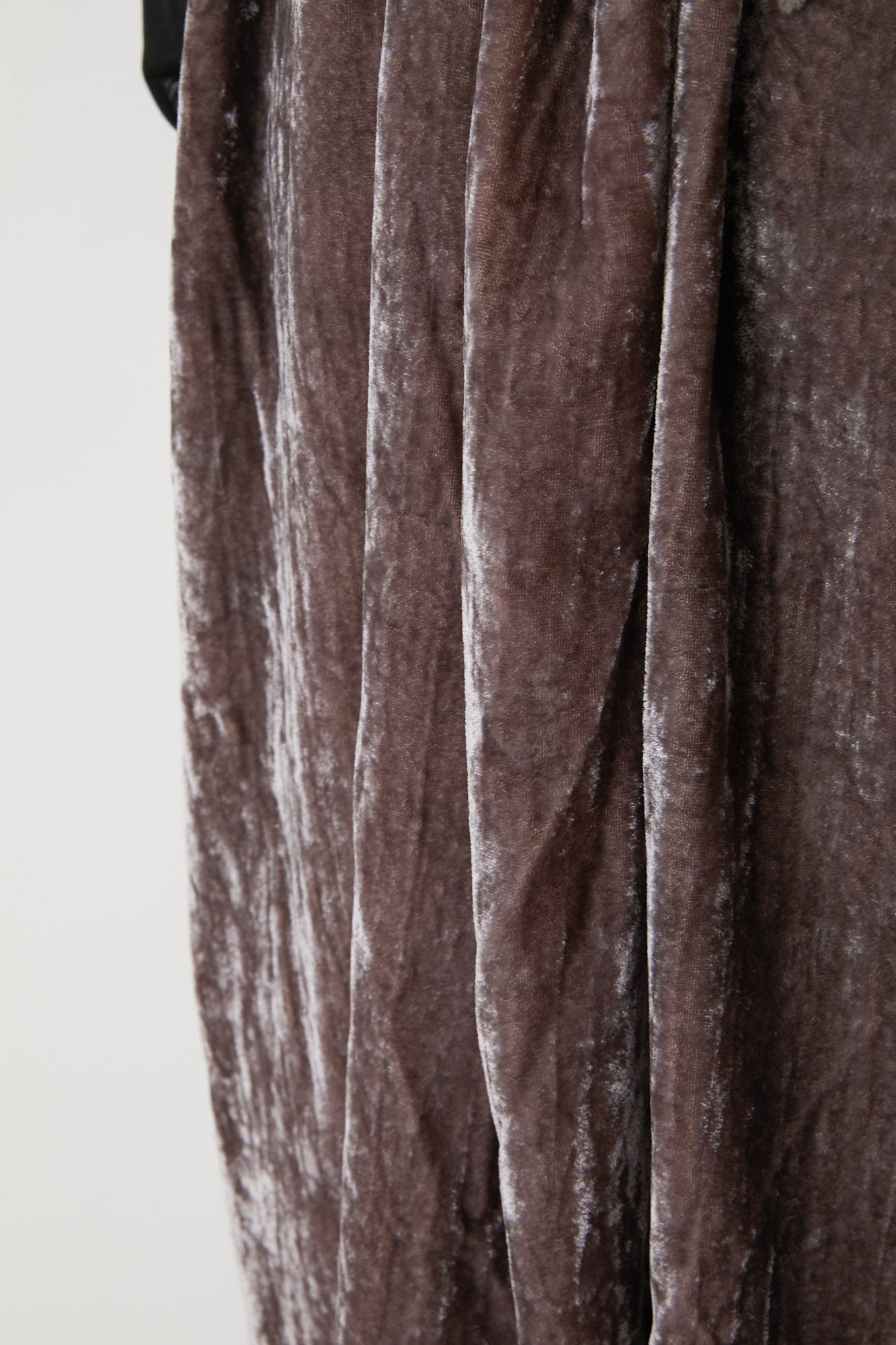 velvet camisole onepiece │ GREY